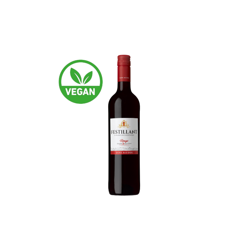 FESTILLANT ROUGE - CZERWONE, PÓŁWYTRAWNE - 750ML