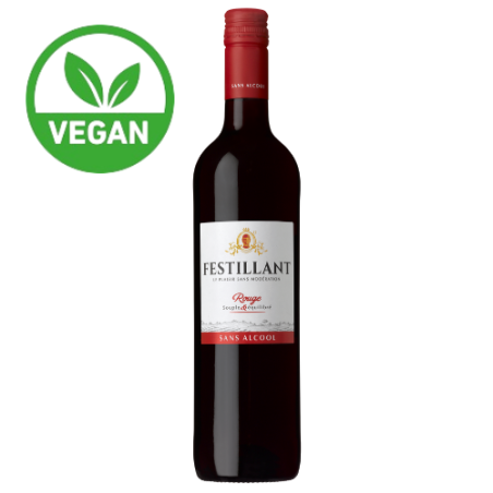 FESTILLANT ROUGE - CZERWONE, PÓŁWYTRAWNE - 750ML