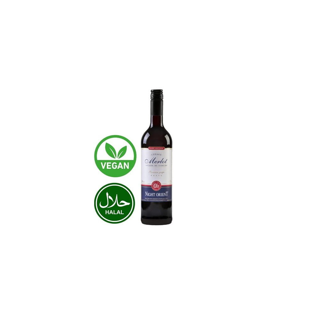 NIGHT ORIENT MERLOT - CZERWONE, WYTRAWNE - 750ML
