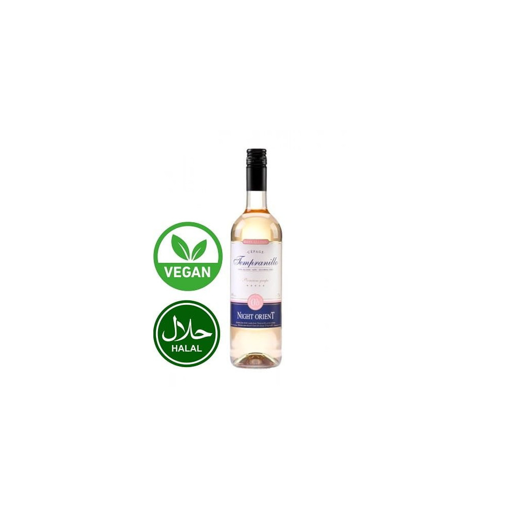 NIGHT ORIENT TEMPRANILLO - RÓŻOWE, PÓŁWYTRAWNE - 750ML