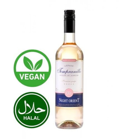 NIGHT ORIENT TEMPRANILLO - RÓŻOWE, PÓŁWYTRAWNE - 750ML
