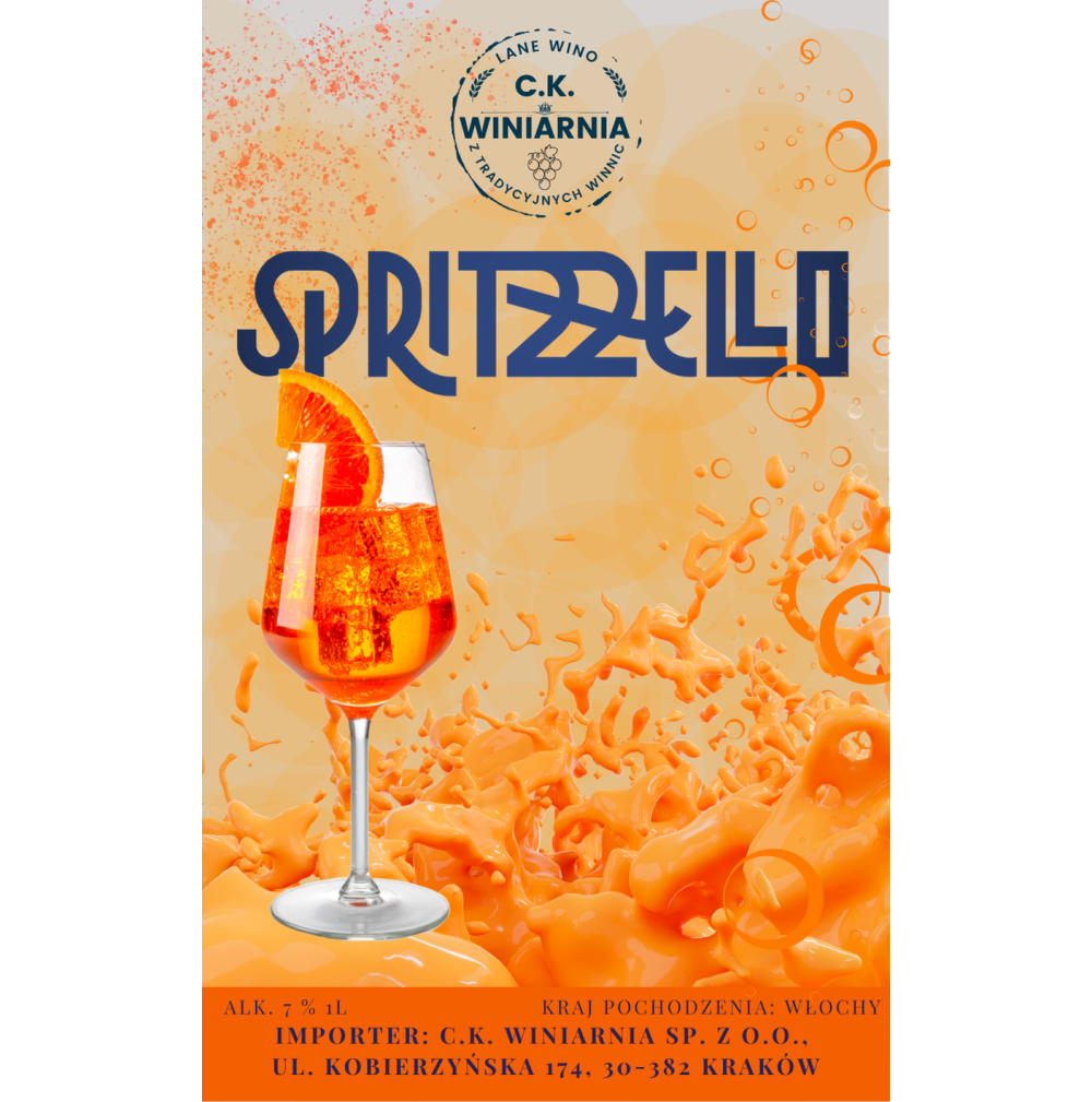 Spriztzzello - musujące półsłodkie