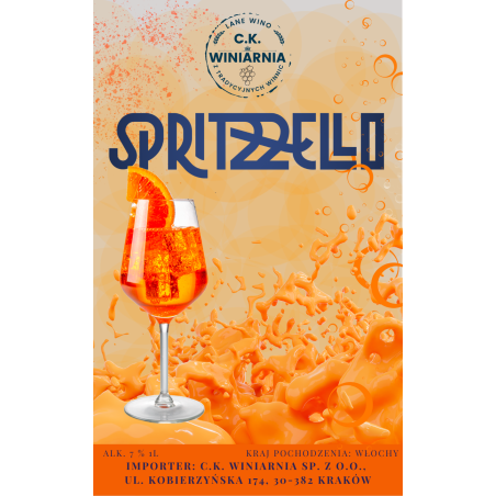 Spriztzzello - musujące półsłodkie